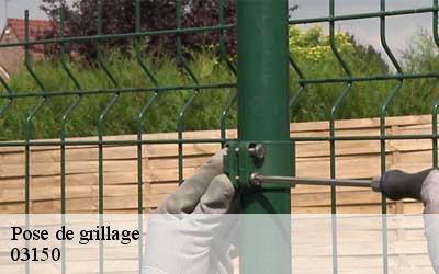 Pose de grillage 03150
