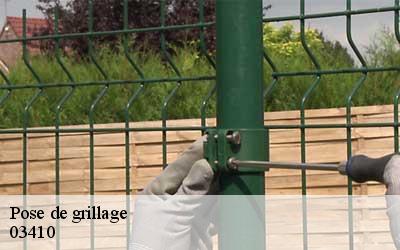 Pose de grillage 03410