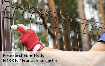 Pose de cloture  hyds-03600 FERRET Franck elagage 03
