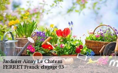 Jardinier  ainay-le-chateau-03360 FERRET Franck elagage 03