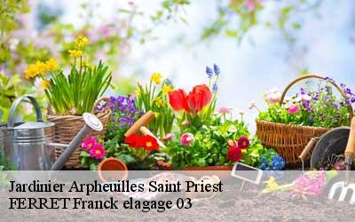 Jardinier  arpheuilles-saint-priest-03420 FERRET Franck elagage 03