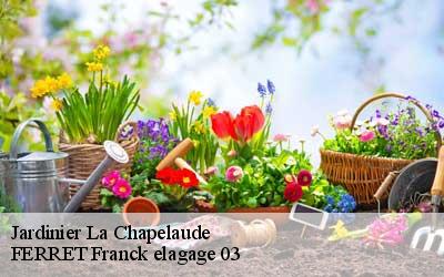 Jardinier  la-chapelaude-03380 FERRET Franck elagage 03