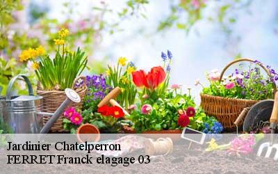 Jardinier  chatelperron-03220 FERRET Franck elagage 03